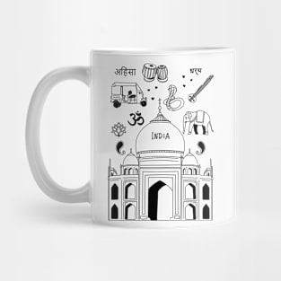 I love India Tees Mug